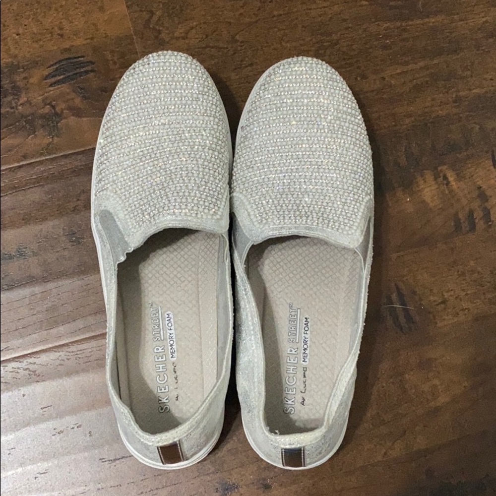 Bedazzled slip ons!